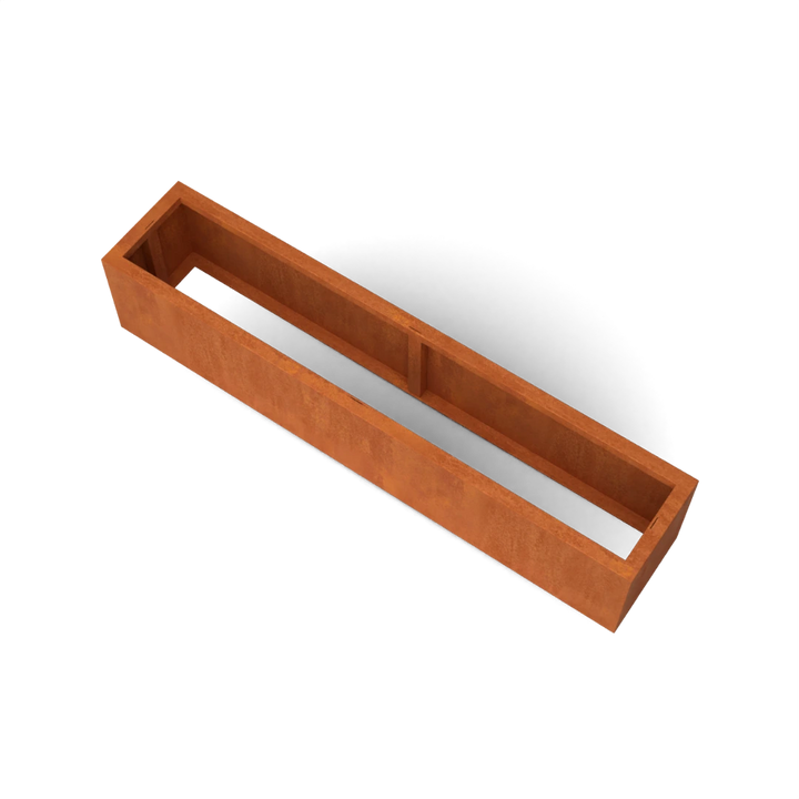 Cortenstahl Hochbeet VERDE 2000x400x400