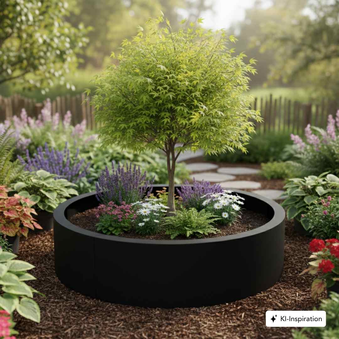 Hochbeet/Baumumrandung Marana Stahl (farbig)