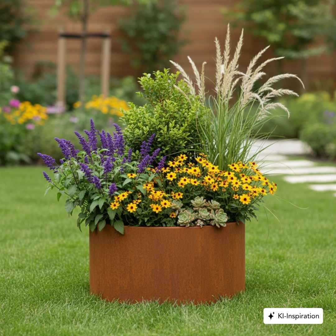 Hochbeet Solano Cortenstahl