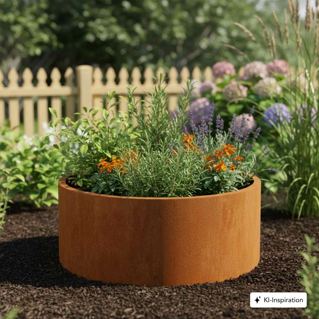 Hochbeet Solano Cortenstahl