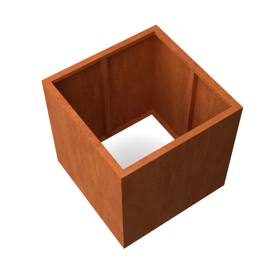 Hochbeet Tulare Cortenstahl quadratisch