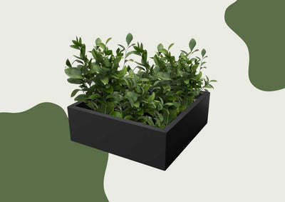 Hochbeet Aluminium farbig