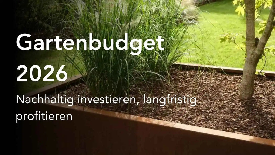 Gartenbudget 2026: Nachhaltig investieren, langfristig profitieren