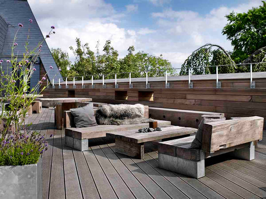Massivholz Gartenmöbel - nachhaltig und pflegeleicht