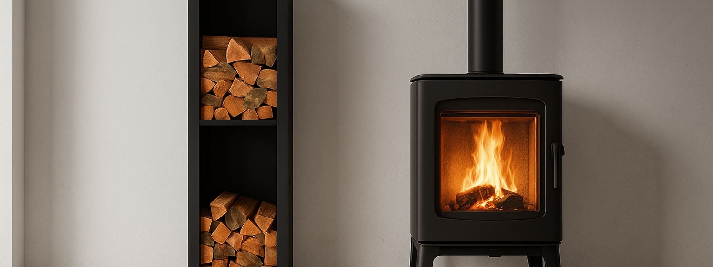 Kaminholzregale