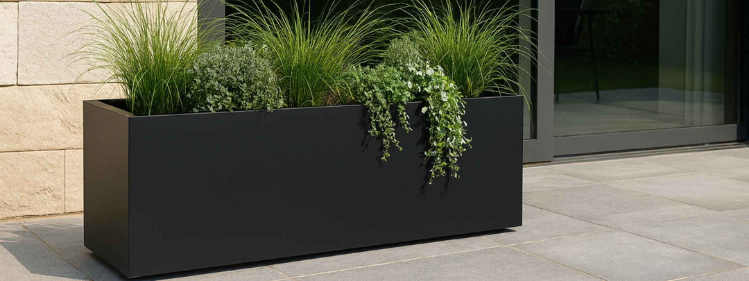 Pflanzkübel mit Boden