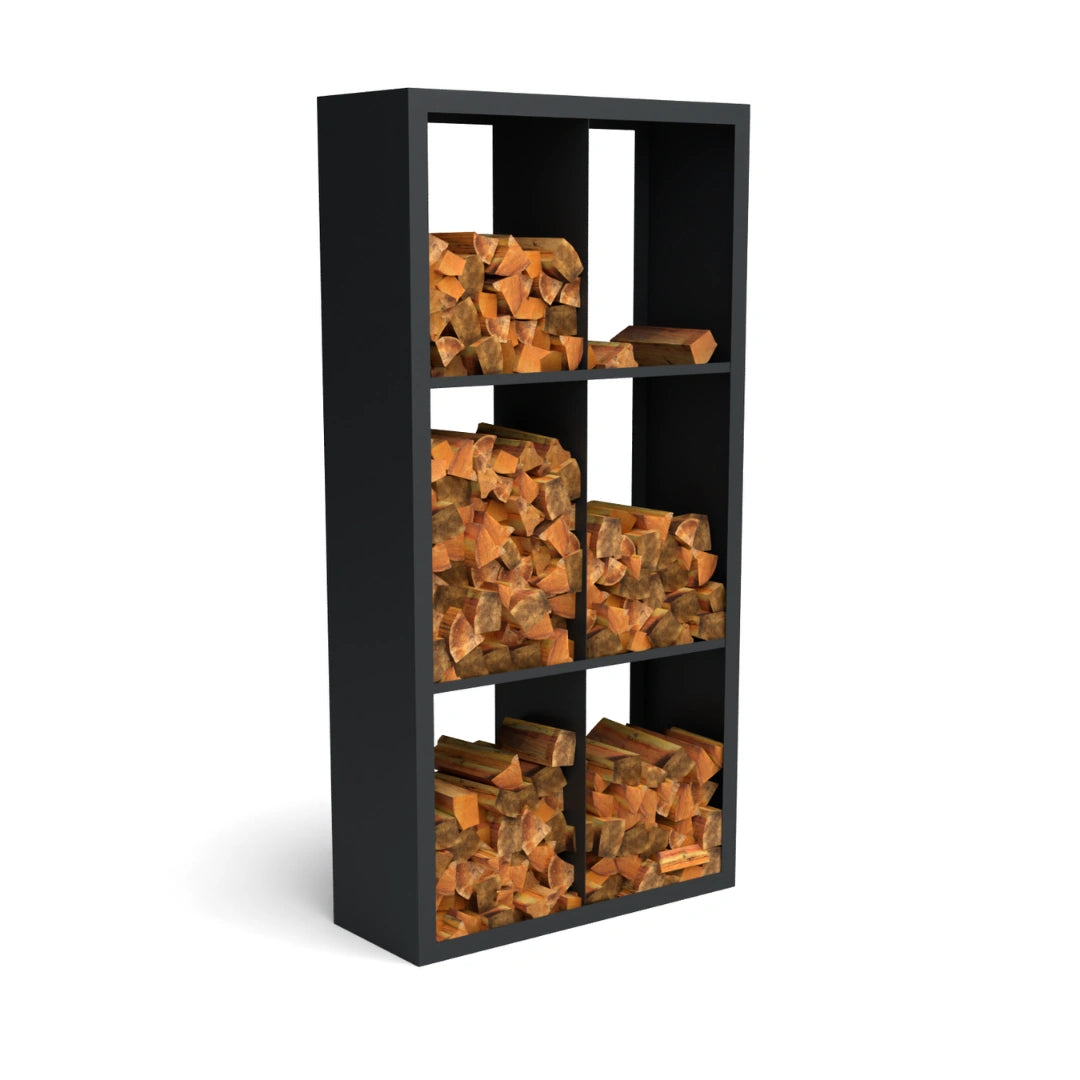 Holzlager Fremont Stahl farbig