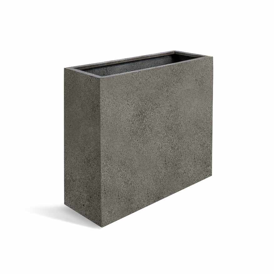 MILLY Pflanzkübel Anthrazit Mit Tank – 34,9x34,9x29 Cm, 22 Liter | Übertopf Mit Bewässerung