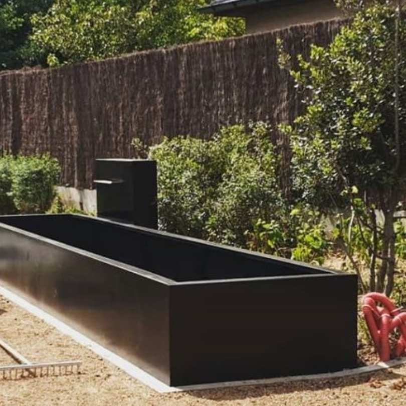 Wasserbecken Provo aus Aluminium