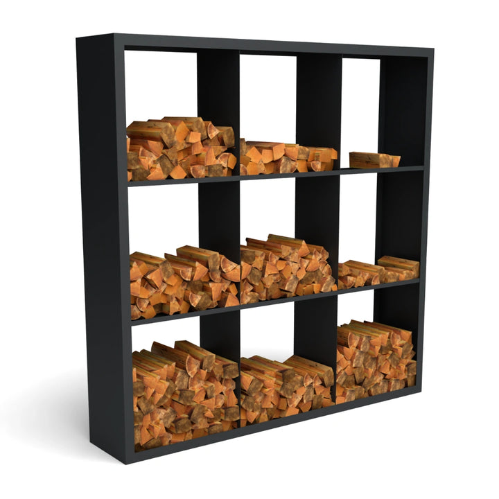 Holzlager Fremont Stahl farbig