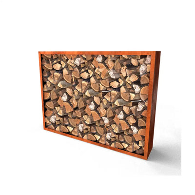 Holzlager Cortenstahl 2000 x 1500 FARIA
