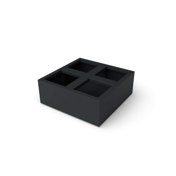 Pflanzkübel/Kräuterbeet Otis Aluminium farbig