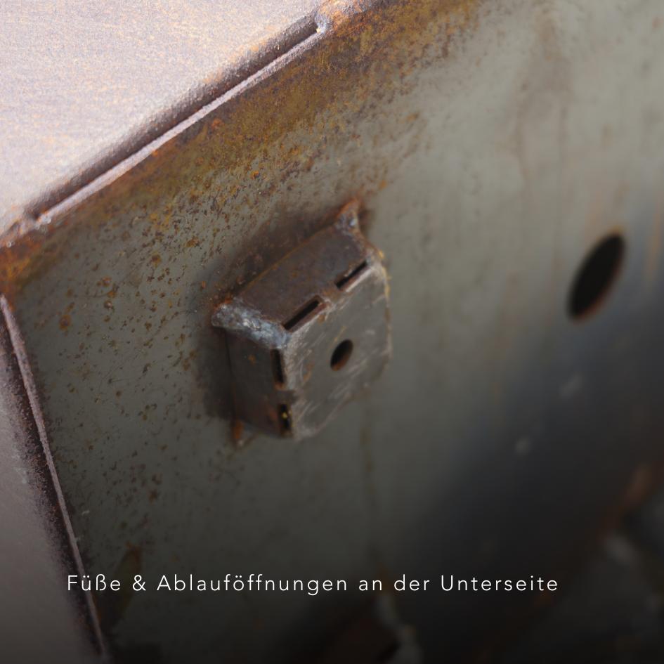 Pflanzkübel Wadena Cortenstahl