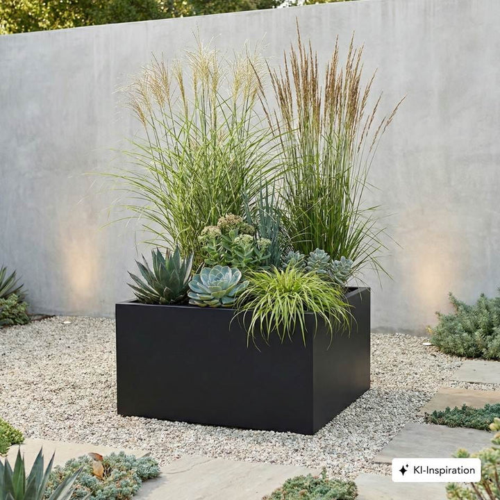 Pflanzkübel Avard Aluminium farbig