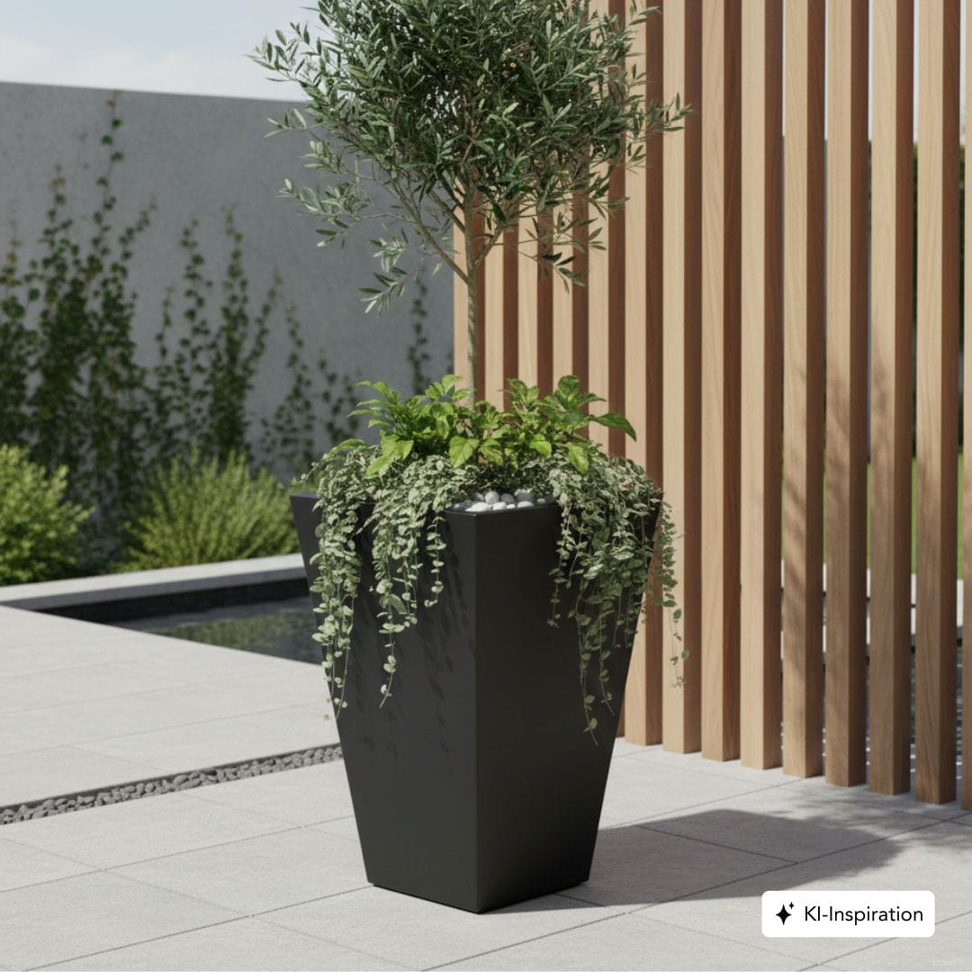 Pflanzkübel Olton Aluminium farbig