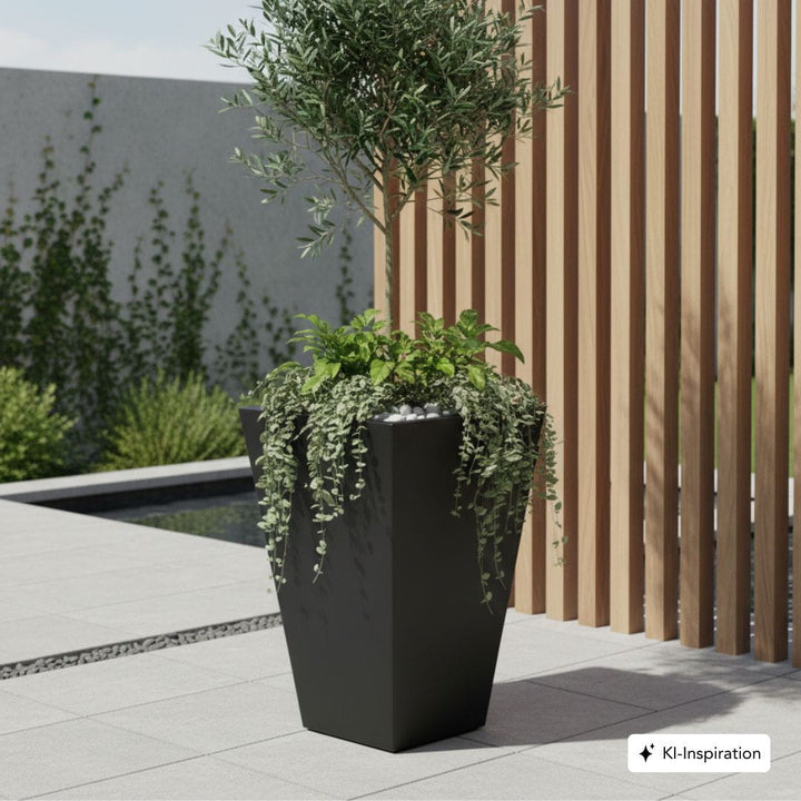 Pflanzkübel Olton Aluminium farbig