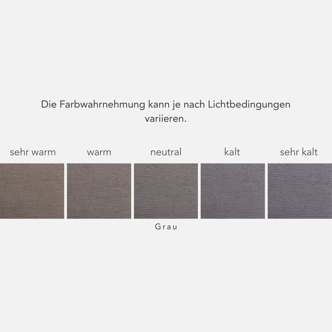 Bundle: Lehmoptik Pflanzkübel "ABSTRAKT" Mokka