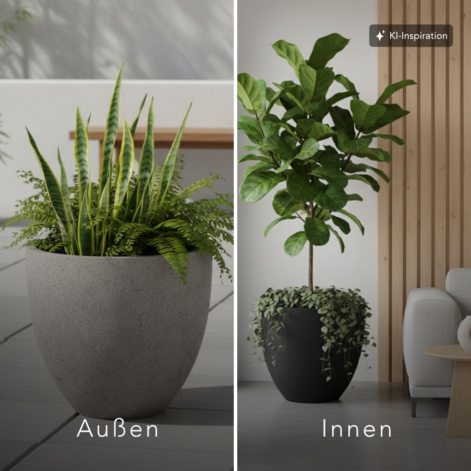 Pflanzkübel Alton Betonoptik