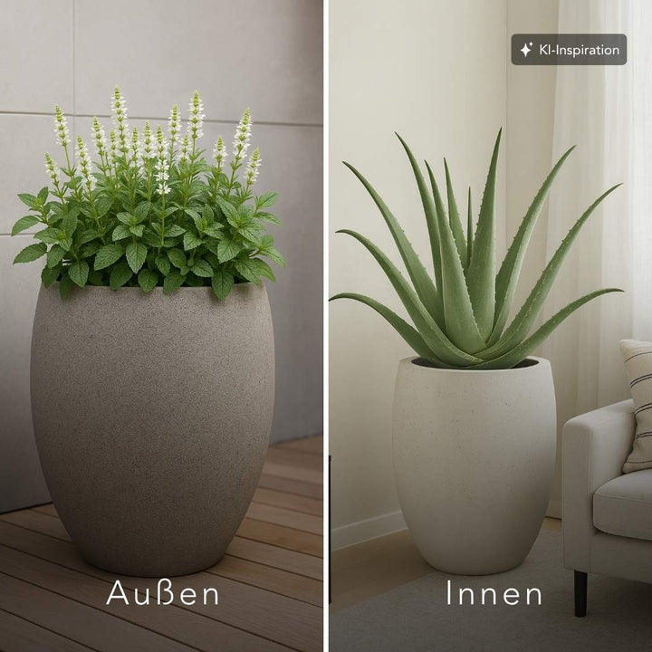 Pflanzkübel Alva Tall Betonoptik