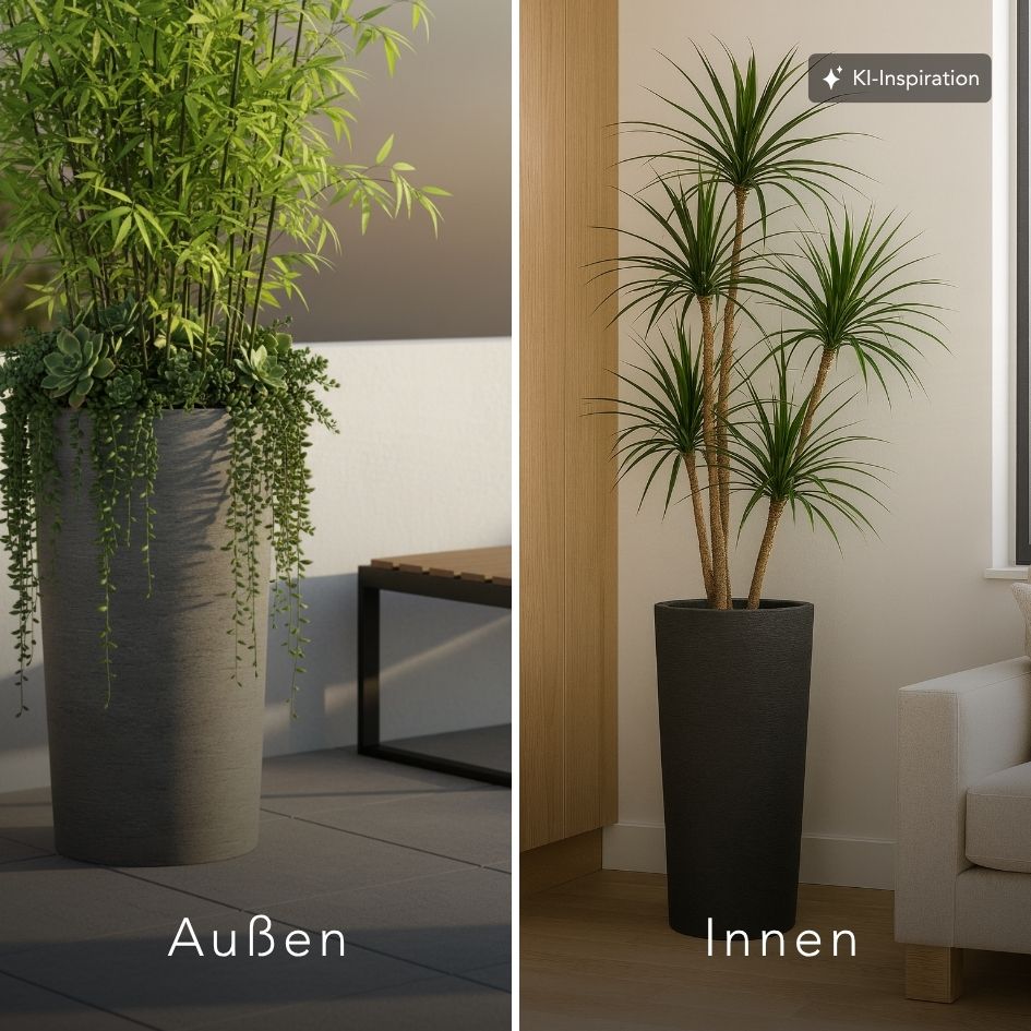 Pflanzkübel Artas Lehmoptik