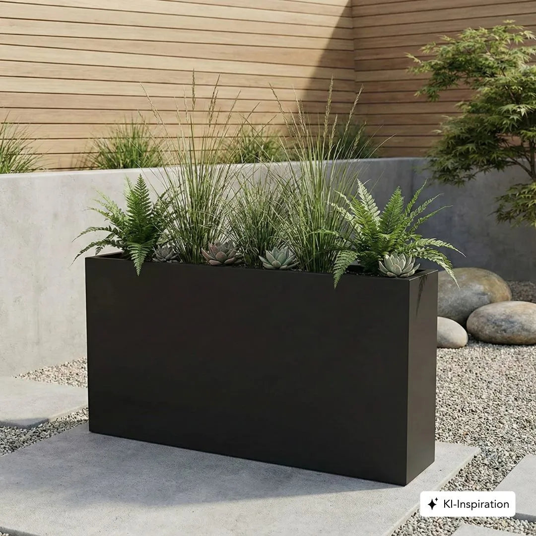 Pflanzkübel Arvin Raumteiler Aluminium farbig