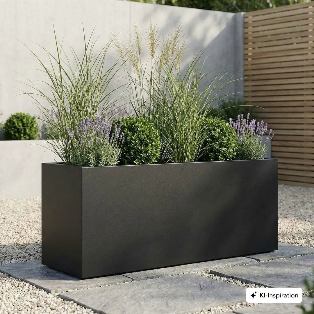 Pflanzkübel Arvin Raumteiler Aluminium farbig