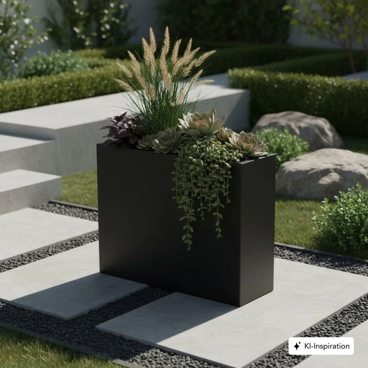 Pflanzkübel Arvin Raumteiler Aluminium farbig