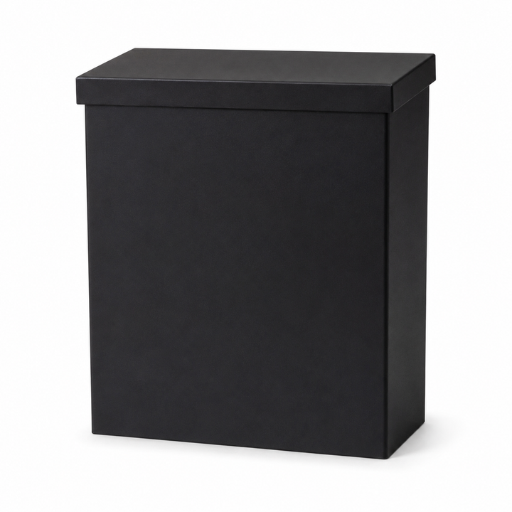 Wandbriefkasten Fresno Stahl schwarz Ansicht 3