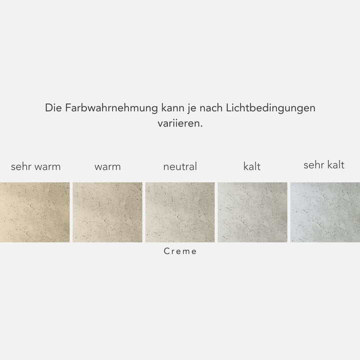 ALVA Creme, Fiberglas Pflanzkübel Betonoptik Bundle