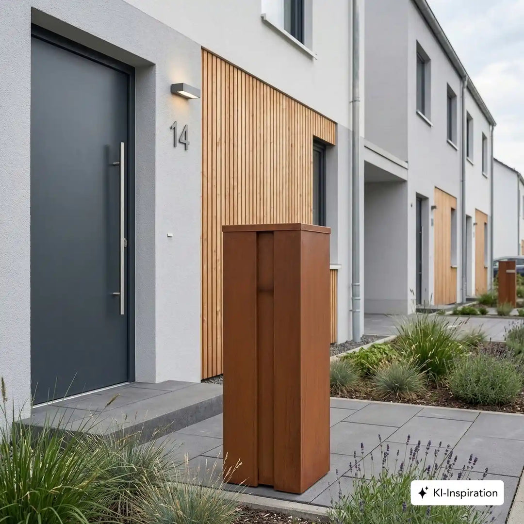 Standbriefkasten Bryan Cortenstahl