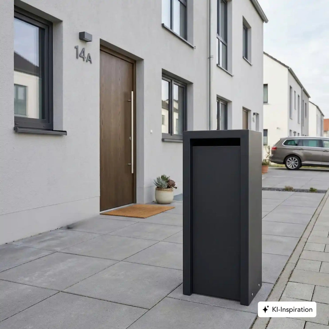 Standbriefkasten Laurel Stahl farbig