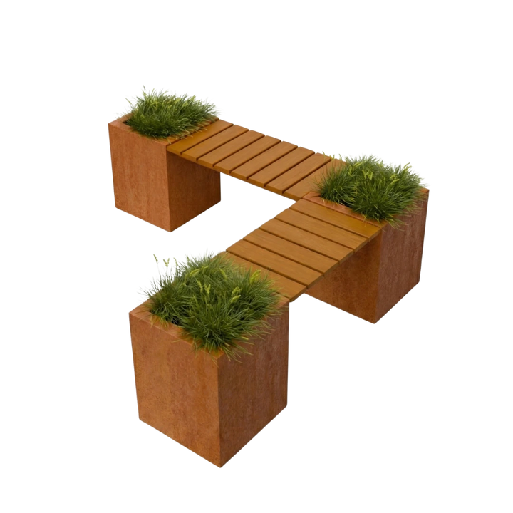 Bundle: 3x "ARCATA" + Sitzbank-Erweiterung