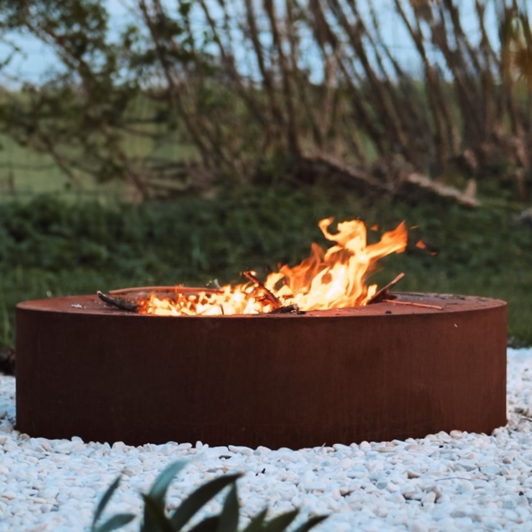 VIVANNO Outdoor Kerzenschale Aus Cortenstahl SOPLAR – 40x21 Cm, Rostbraun, Wetterfest, Stabil, Für Terrasse & Garten VIVANNO Outdoor Kerzenschale Aus Cortenstahl SOPLAR – 40x21 Cm, Rostbraun, Wetterfest, Stabil, Für Terrasse & Garten