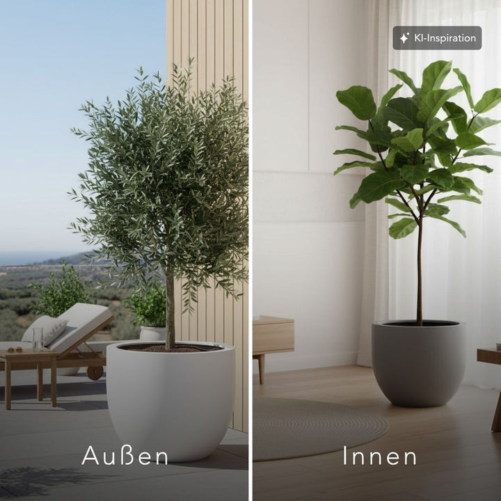 Pflanzkübel Dixon Fiberglas matt