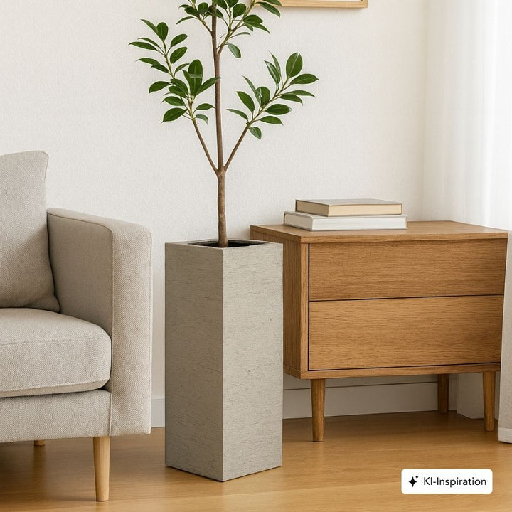 Pflanzkübel Duncan Lehmoptik