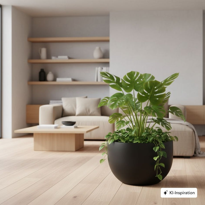 Pflanzkübel Elko Low Fiberglas