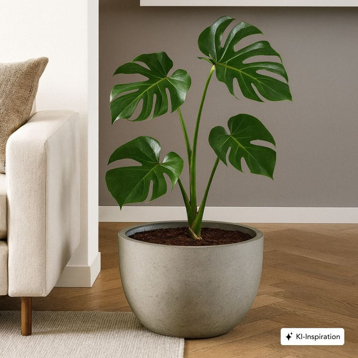 Pflanzkübel Esto Low Betonoptik