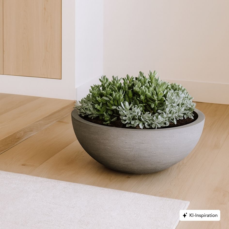 Pflanzschale Floris Lehmoptik