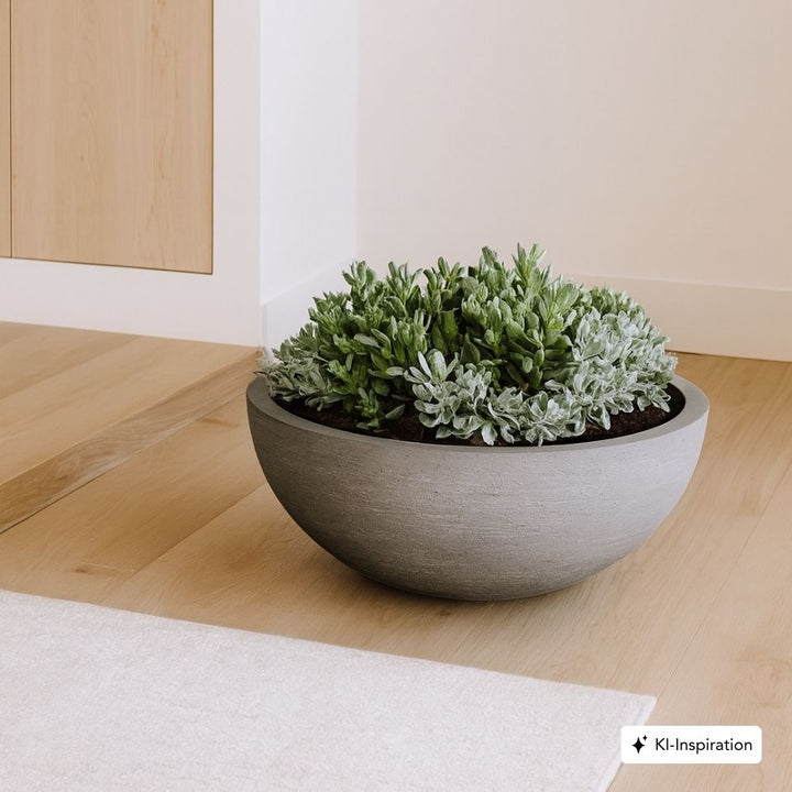 Pflanzschale Floris Lehmoptik