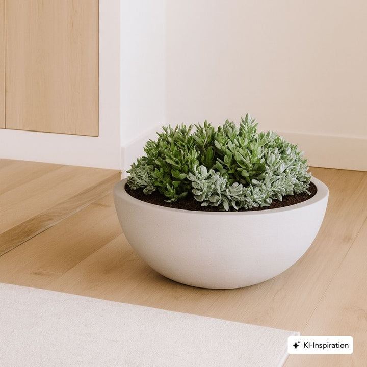 Pflanzschale Floris Lehmoptik