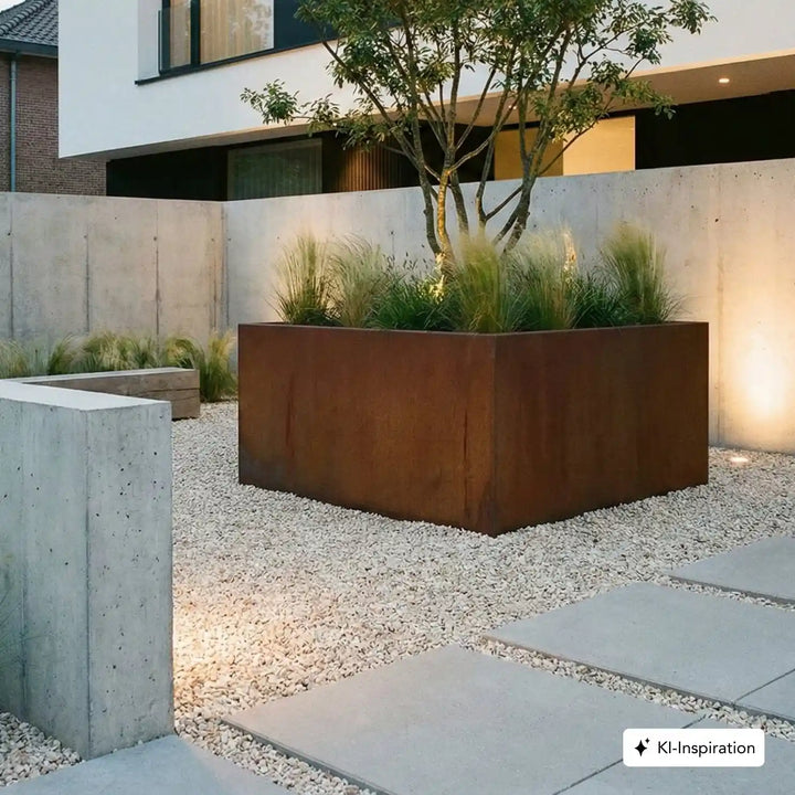 Hochbeet Mesa Cortenstahl