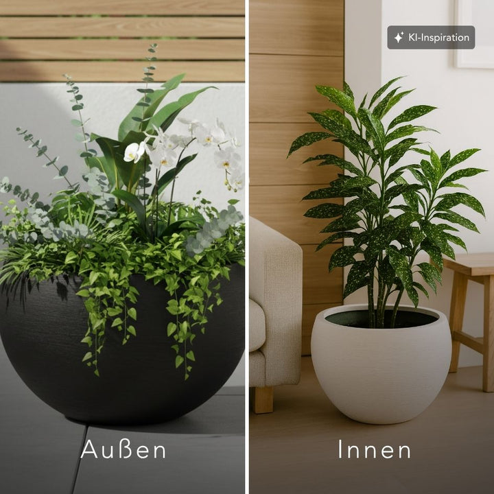 Pflanzkübel Iona Lehmoptik