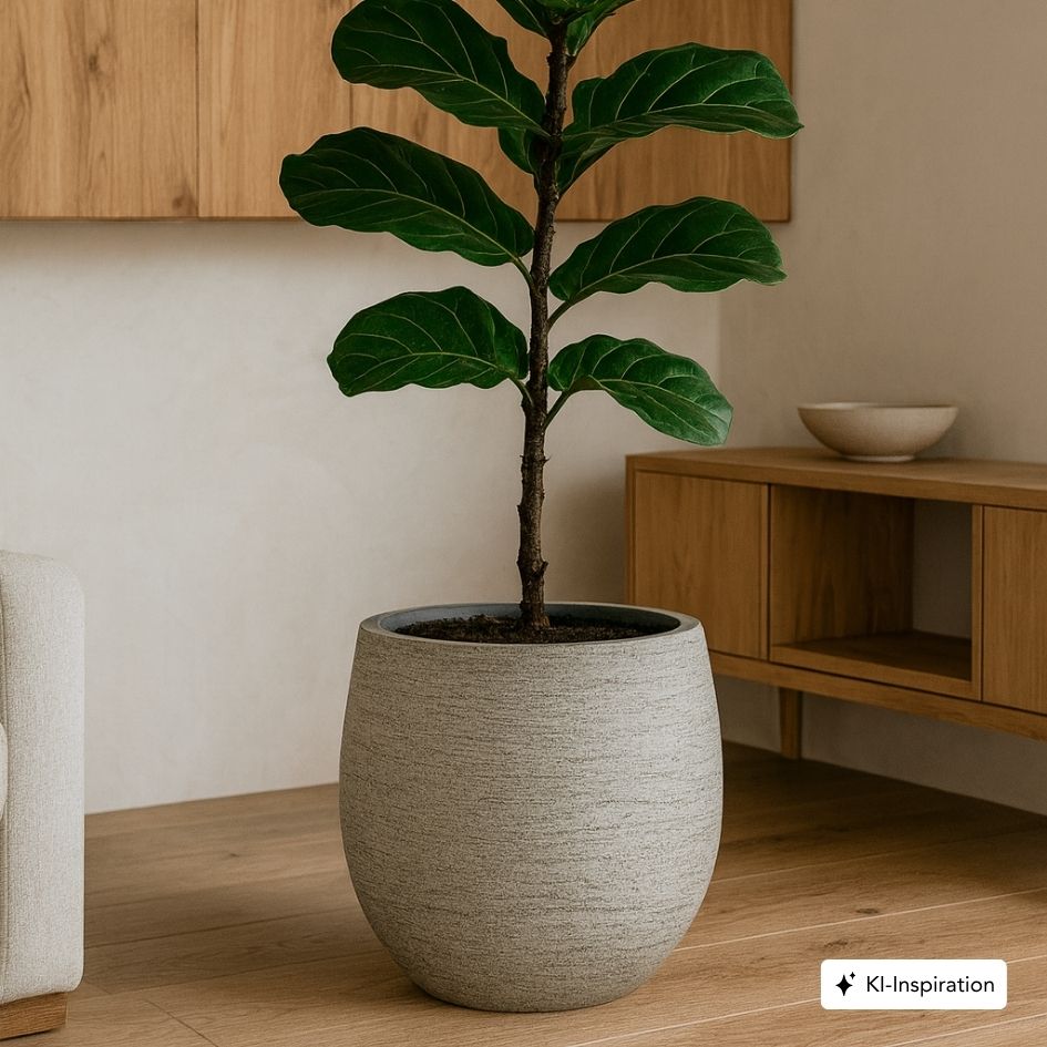 Pflanzkübel Lillian Lehmoptik