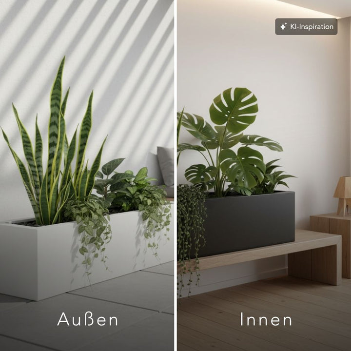 Pflanzkübel Lima Fiberglas matt
