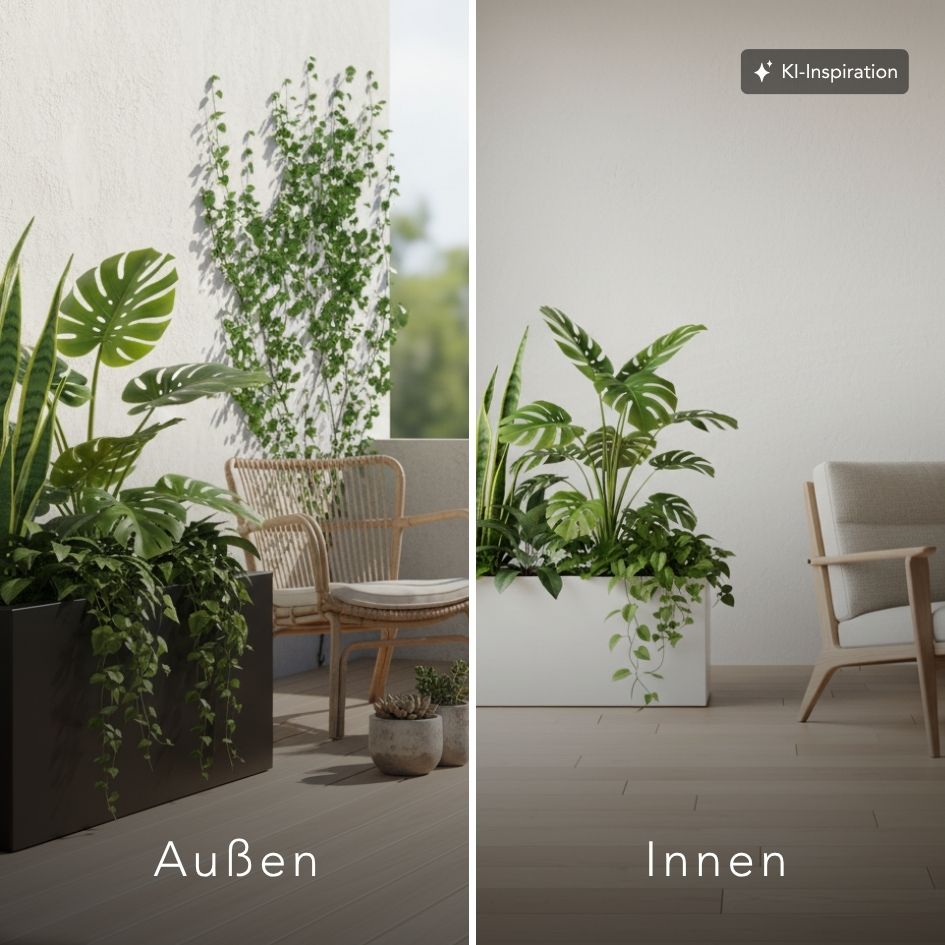 Pflanzkübel Malone Fiberglas matt