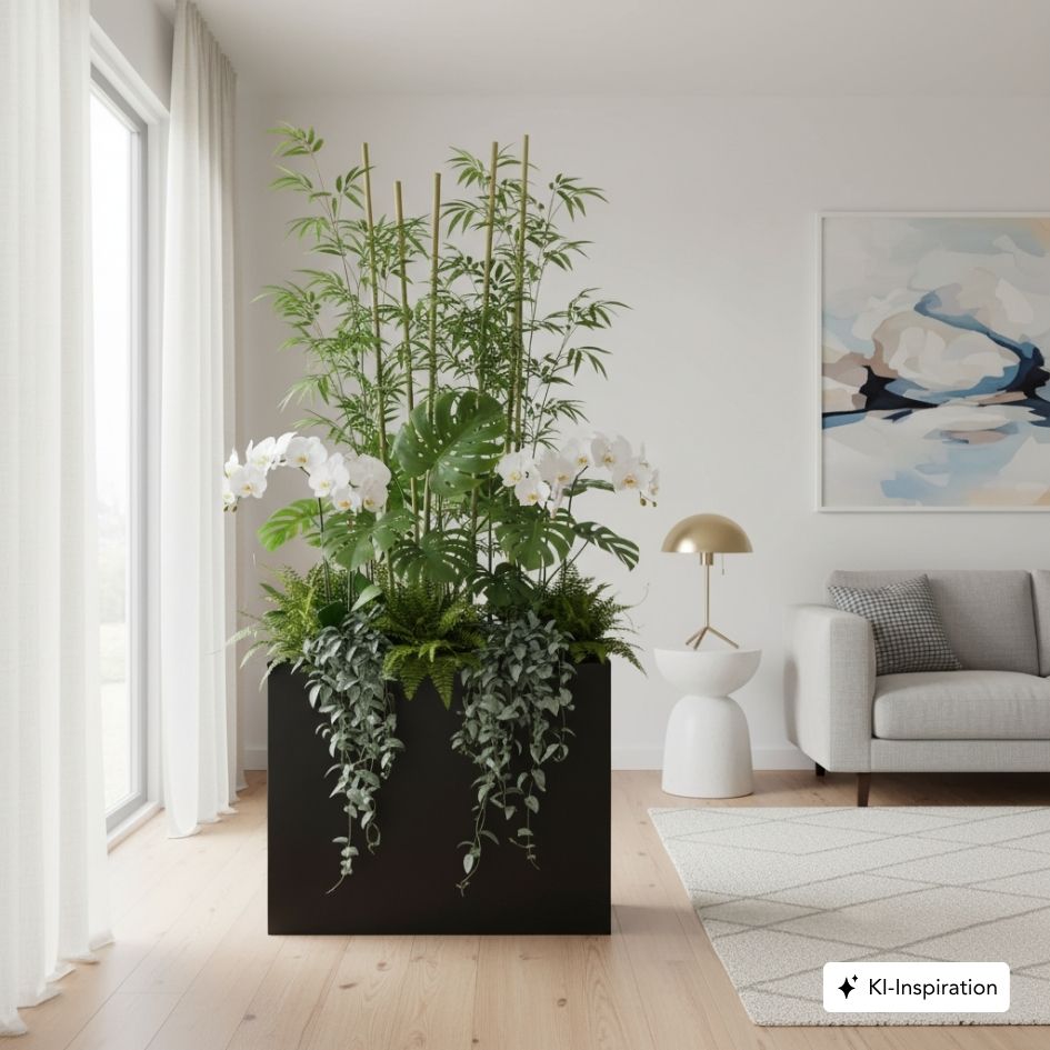 Pflanzkübel Mendon Fiberglas matt