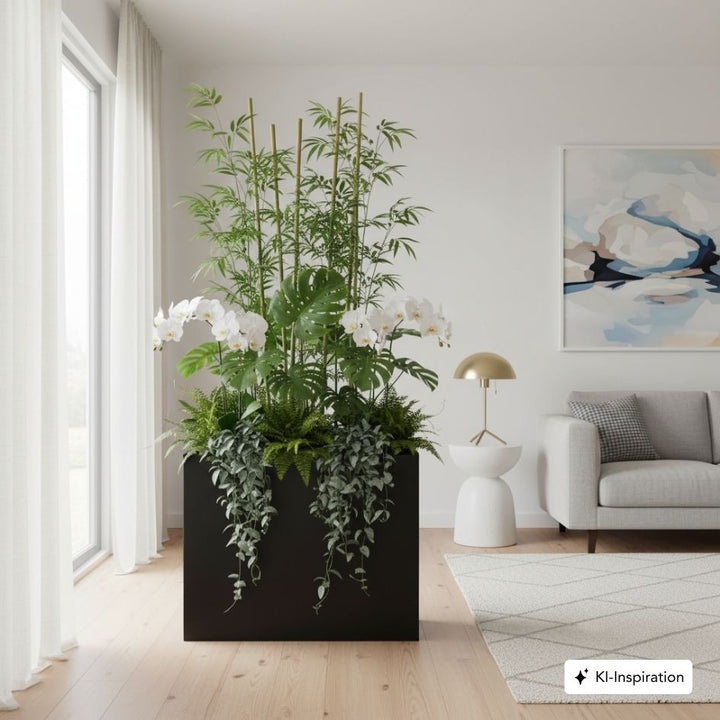 Pflanzkübel Mendon Fiberglas matt