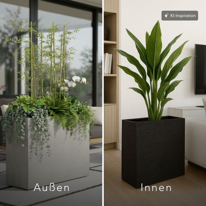 Pflanzkübel Merlin Lehmoptik