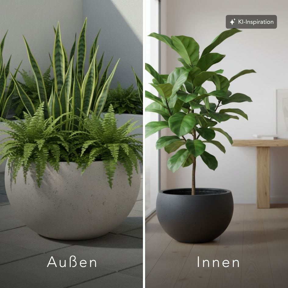 Pflanzkübel Milton Betonoptik