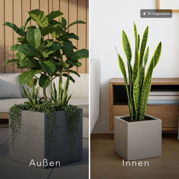 Pflanzkübel Nelson Lehmoptik